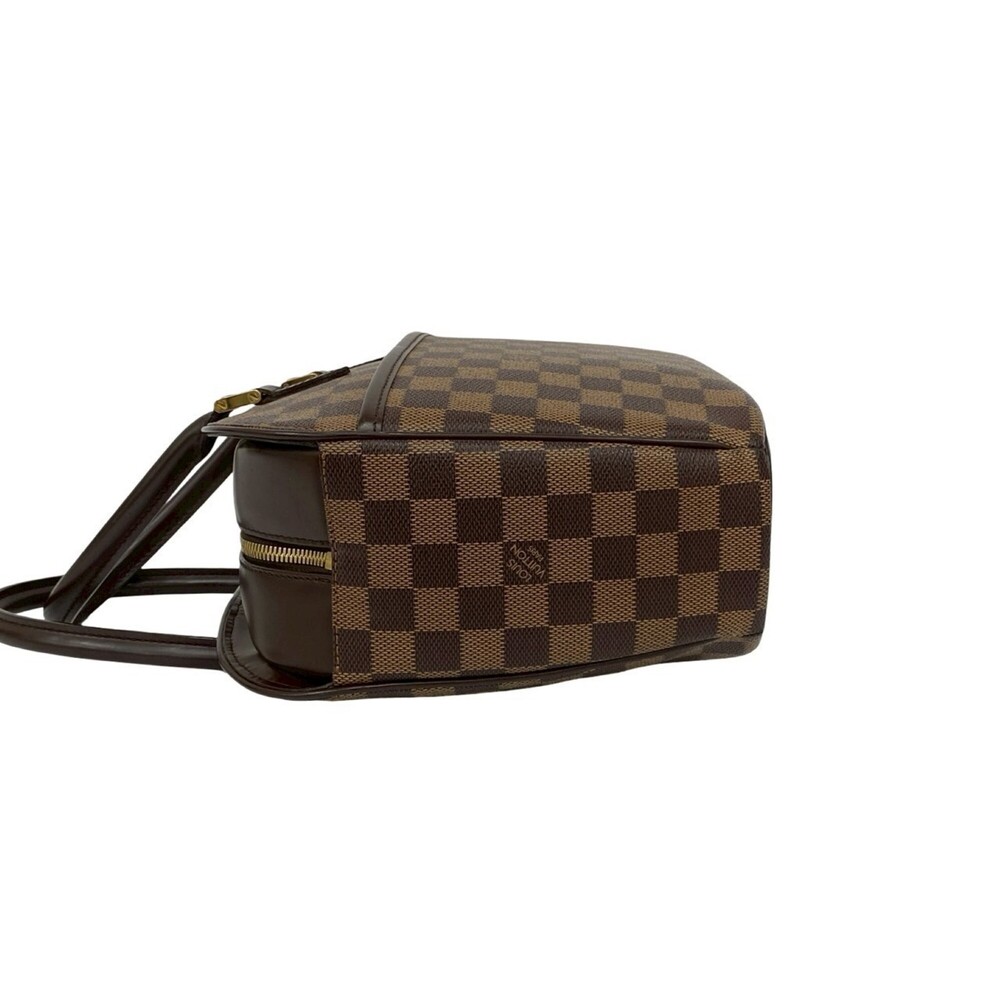 LOUIS VUITTON Brown Damier Leather Boston Bag - Picture 5 of 10